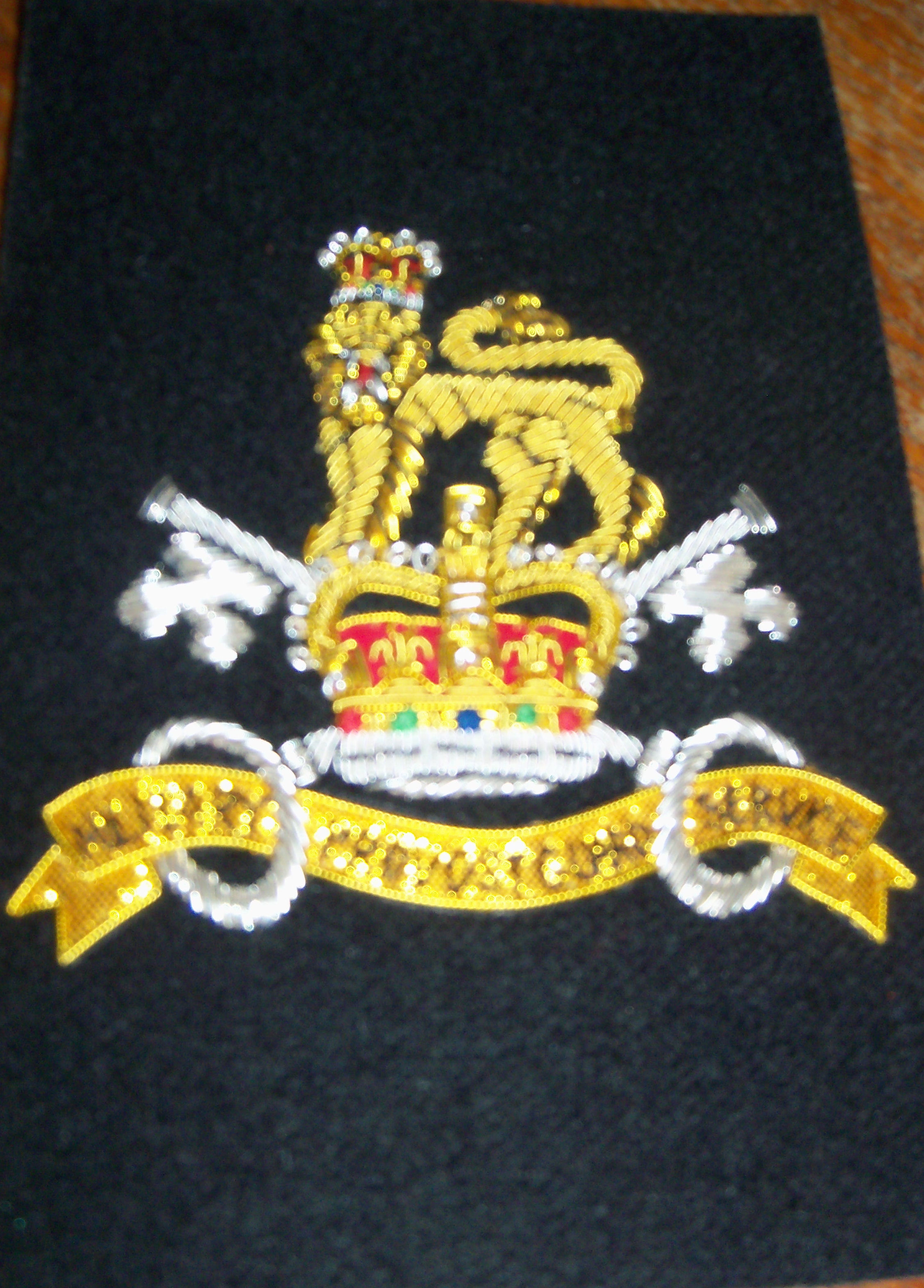 Small Embroidered Badge - Military Provost Guard Service